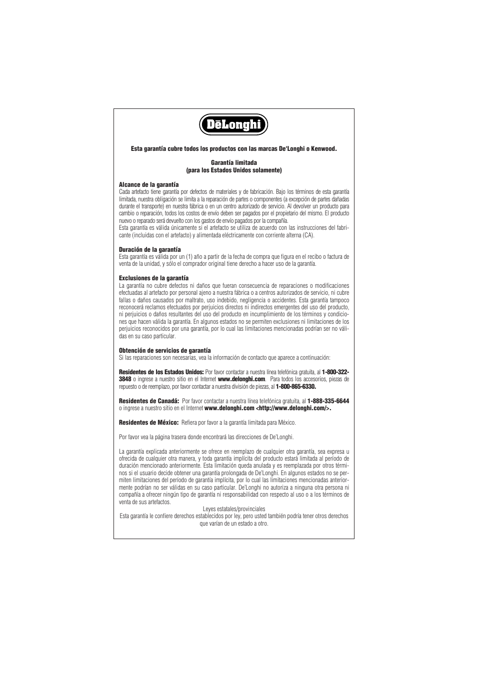 DeLonghi 6708EK User Manual | Page 14 / 15