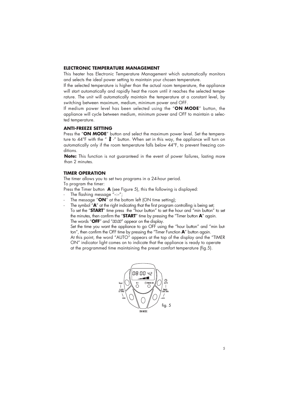 DeLonghi 6708EK User Manual | Page 5 / 15