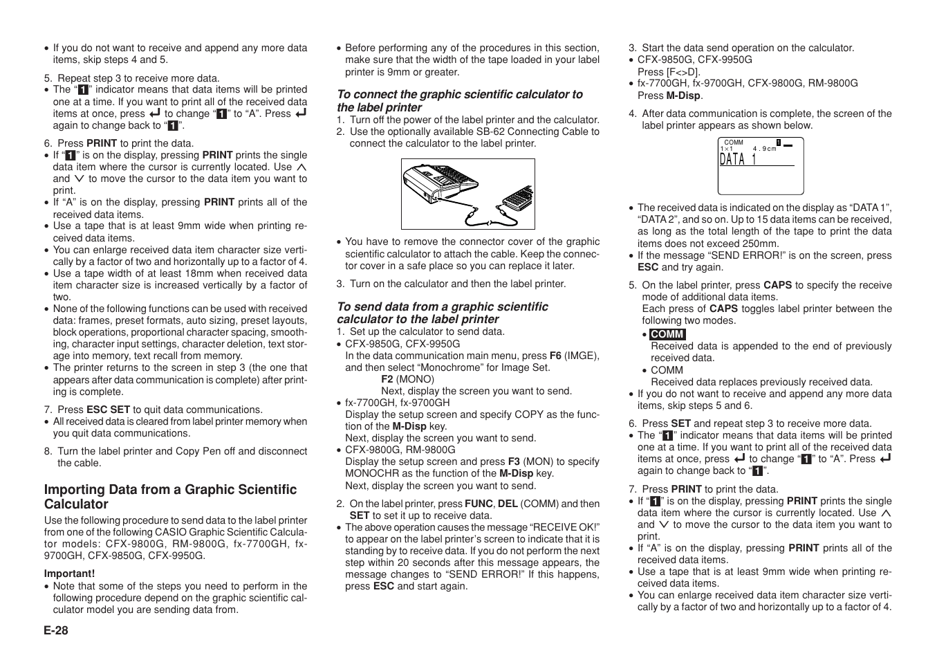 1a t a d | Casio KL-8200 User Manual | Page 29 / 36