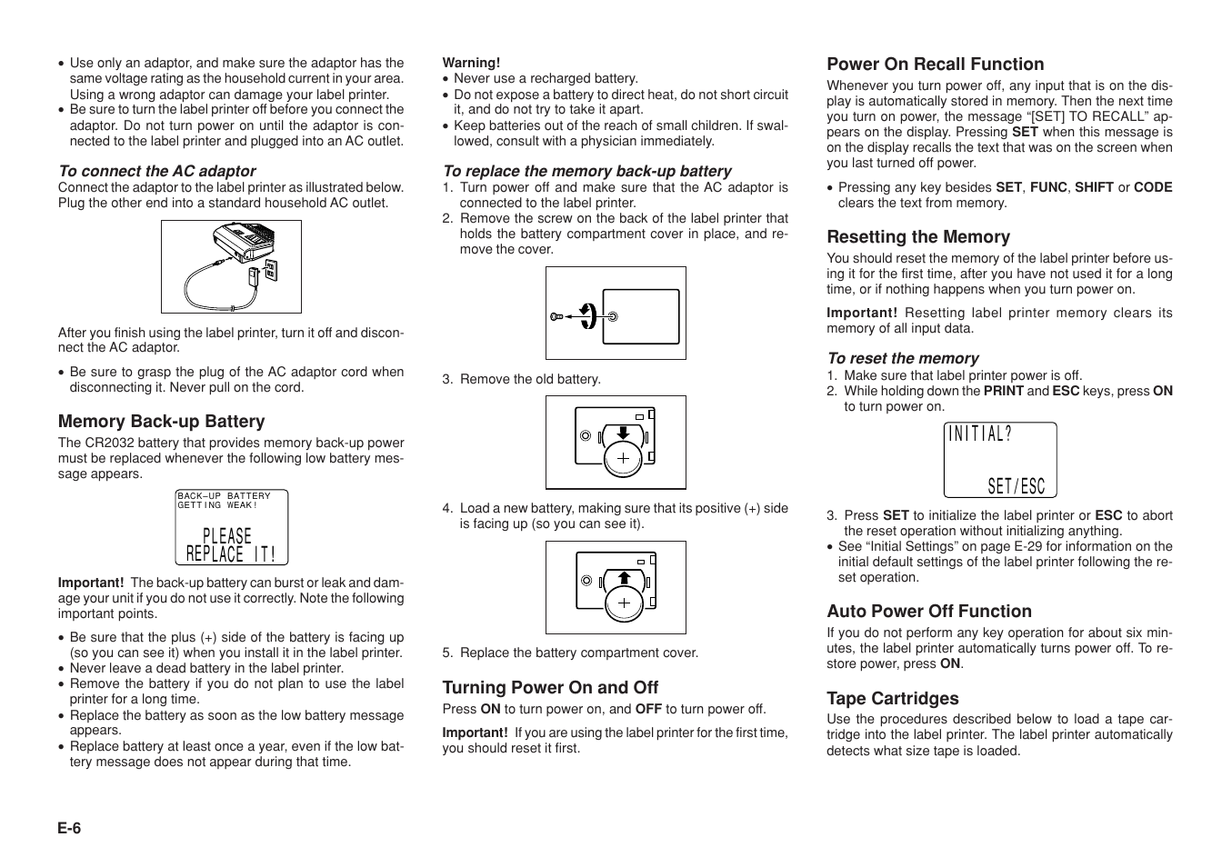 Casio KL-8200 User Manual | Page 7 / 36