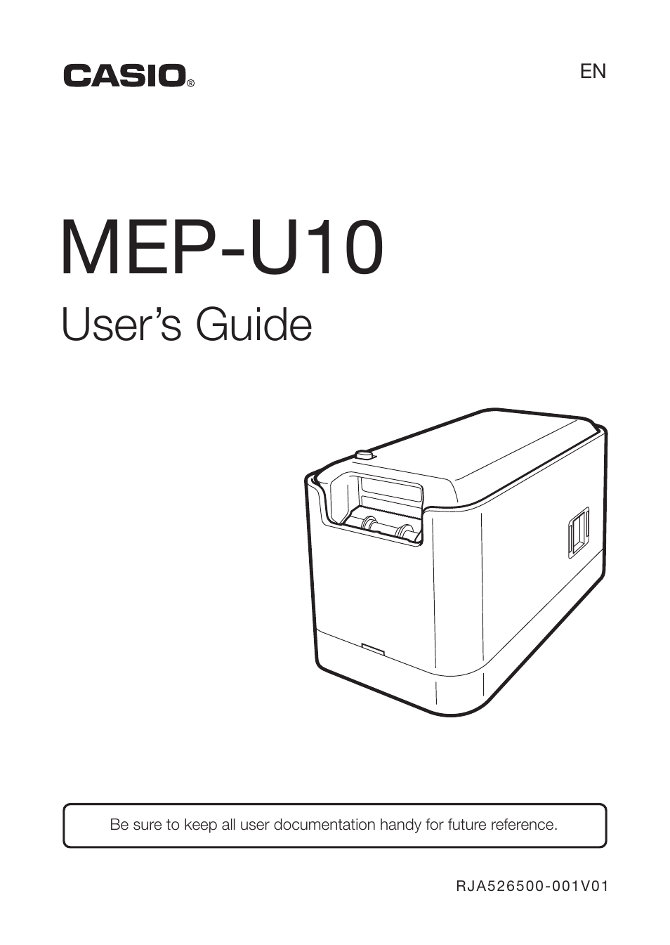 Casio MEP-U10 User Manual | 30 pages