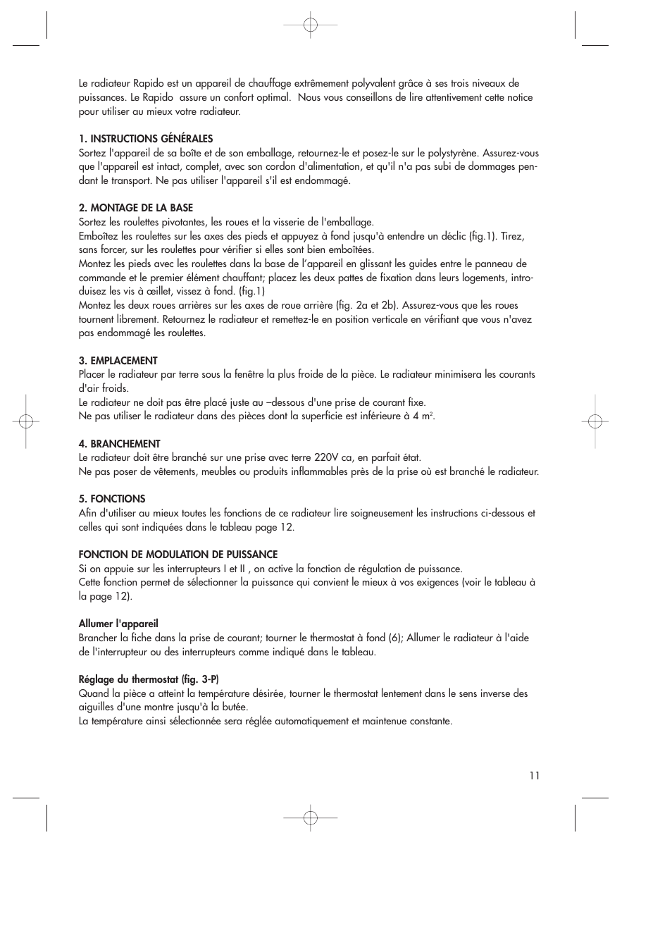 DeLonghi DR18TG User Manual | Page 11 / 24