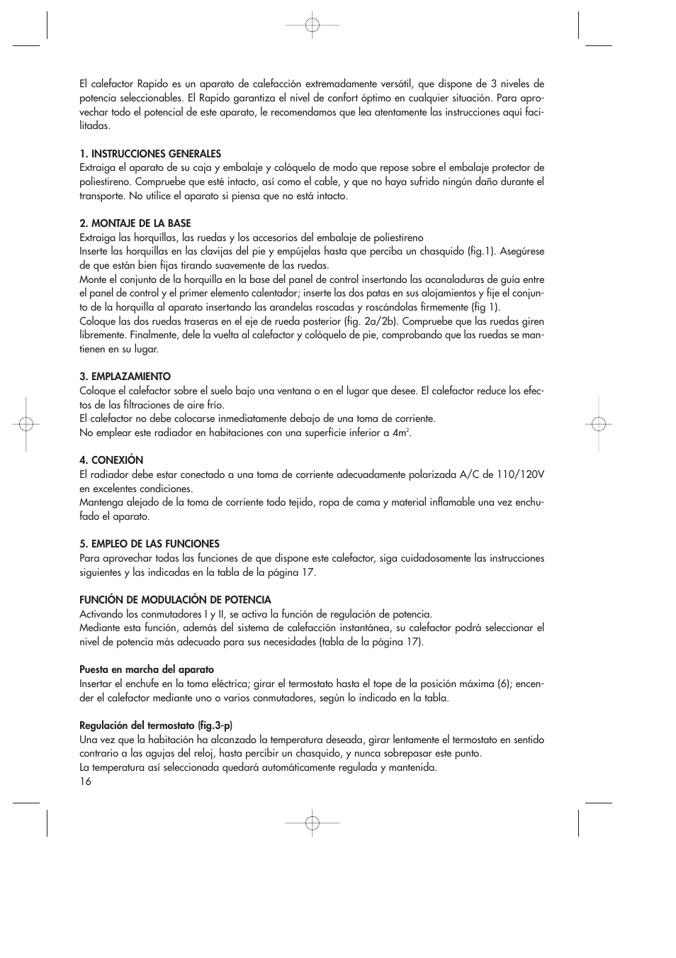 DeLonghi DR18TG User Manual | Page 16 / 24