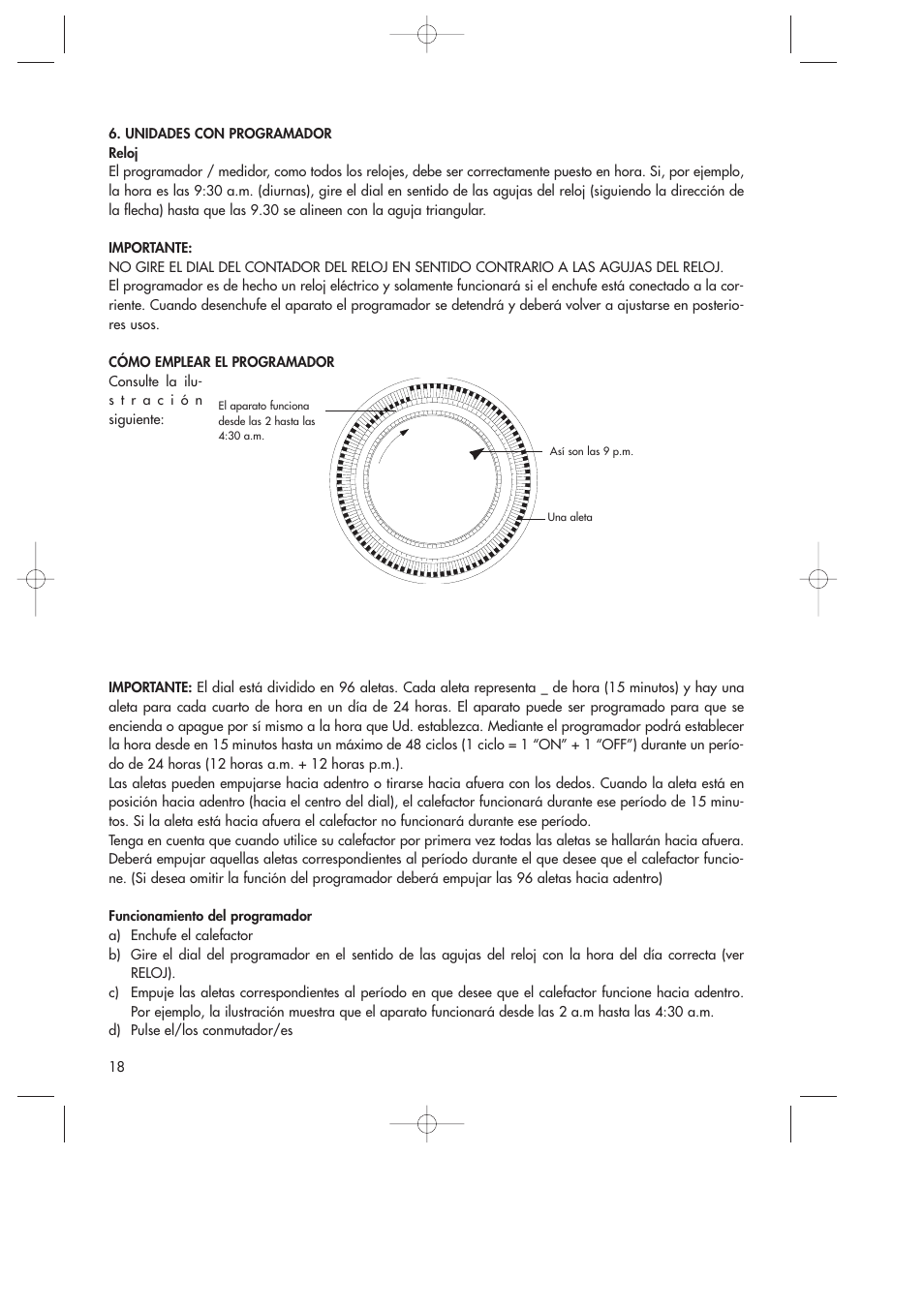DeLonghi DR18TG User Manual | Page 18 / 24