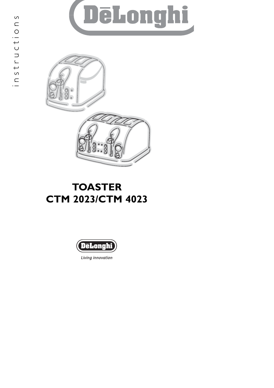 DeLonghi CTM 2023 User Manual | 8 pages