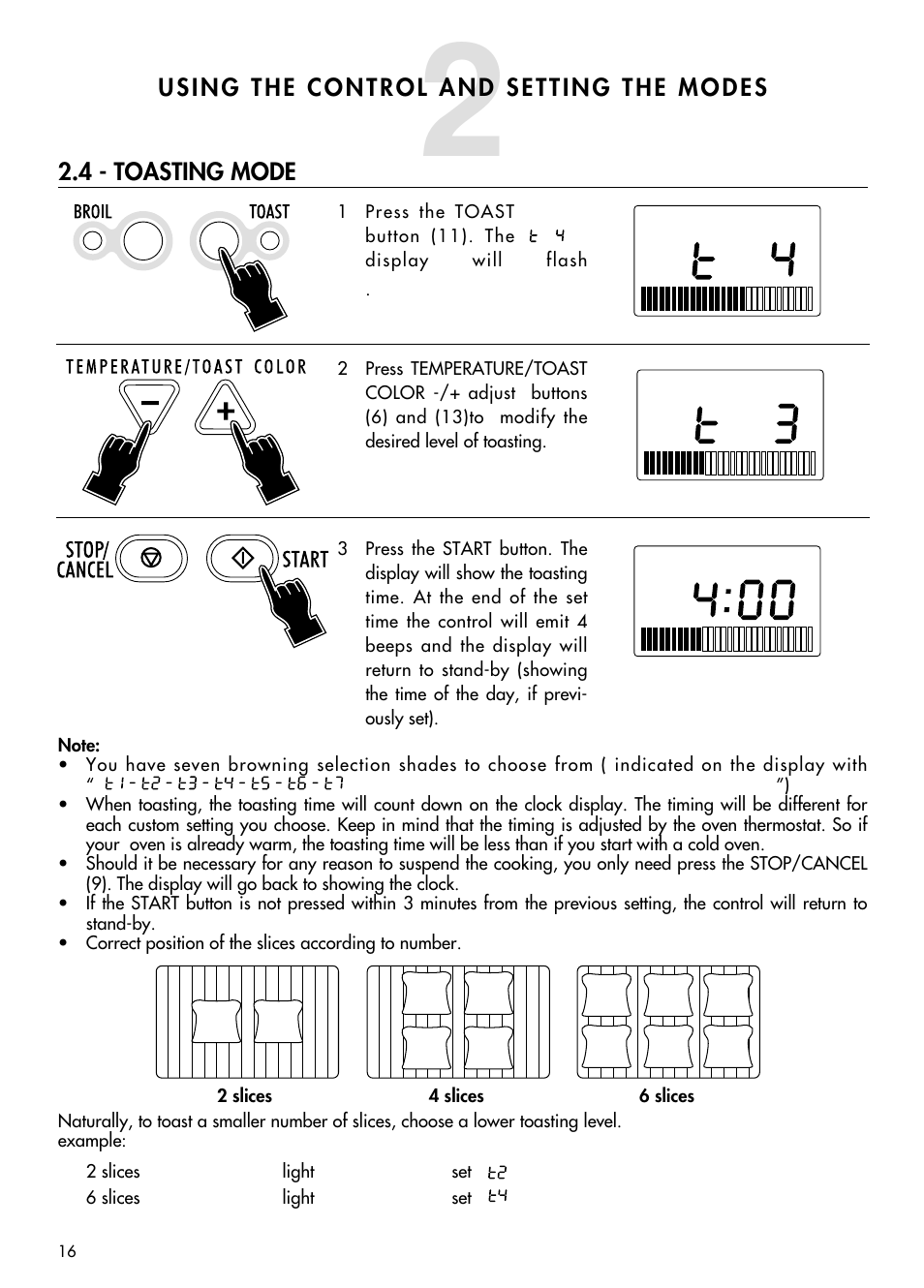 DeLonghi AD699 User Manual | Page 16 / 22