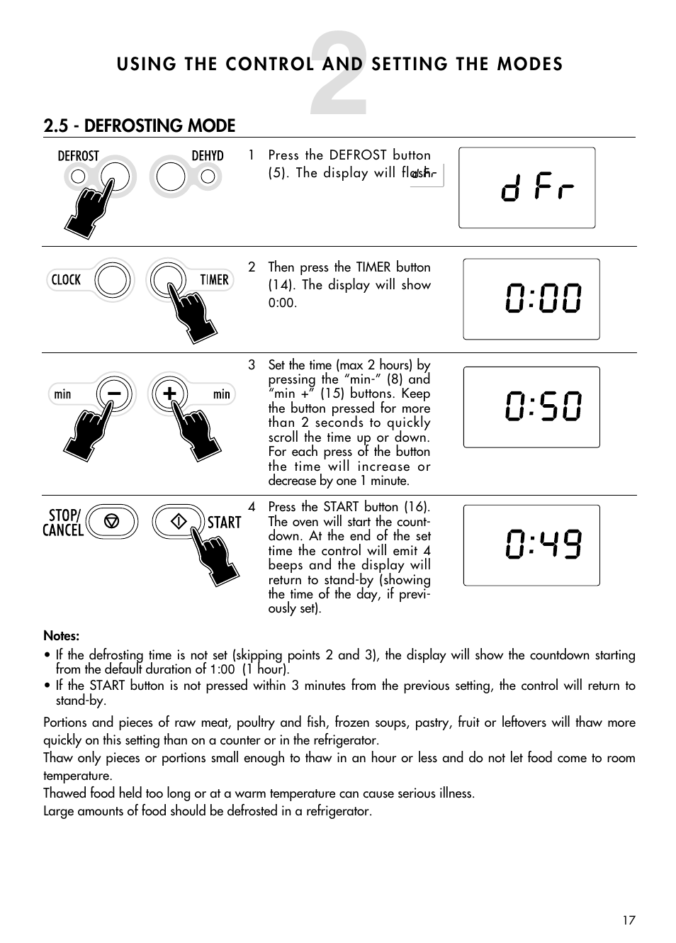 DeLonghi AD699 User Manual | Page 17 / 22