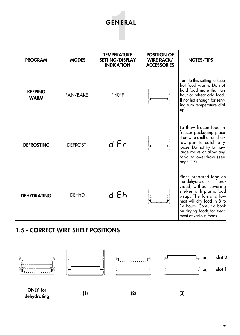 DeLonghi AD699 User Manual | Page 7 / 22