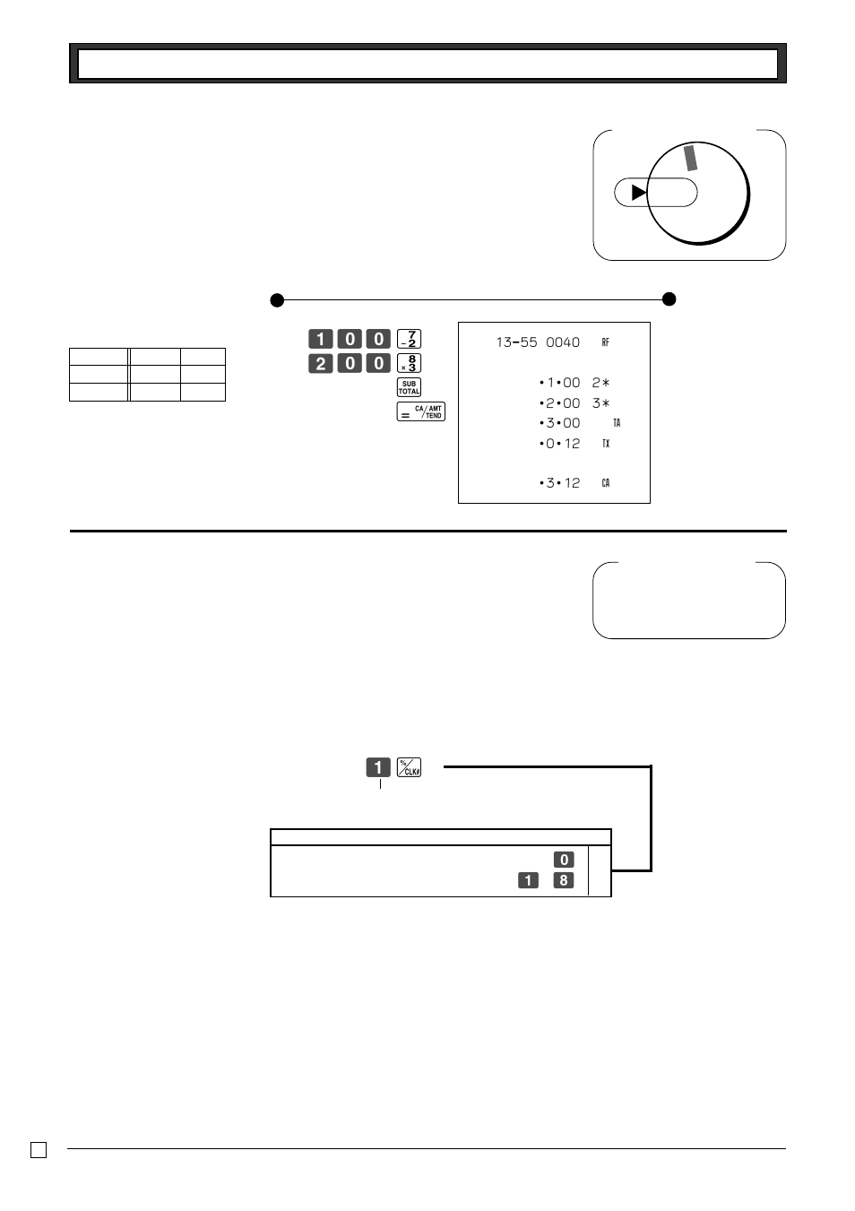 9 refund, 10 cashier assignment, Z?? s x?? d k p z | Casio PCR-262 User Manual | Page 34 / 44