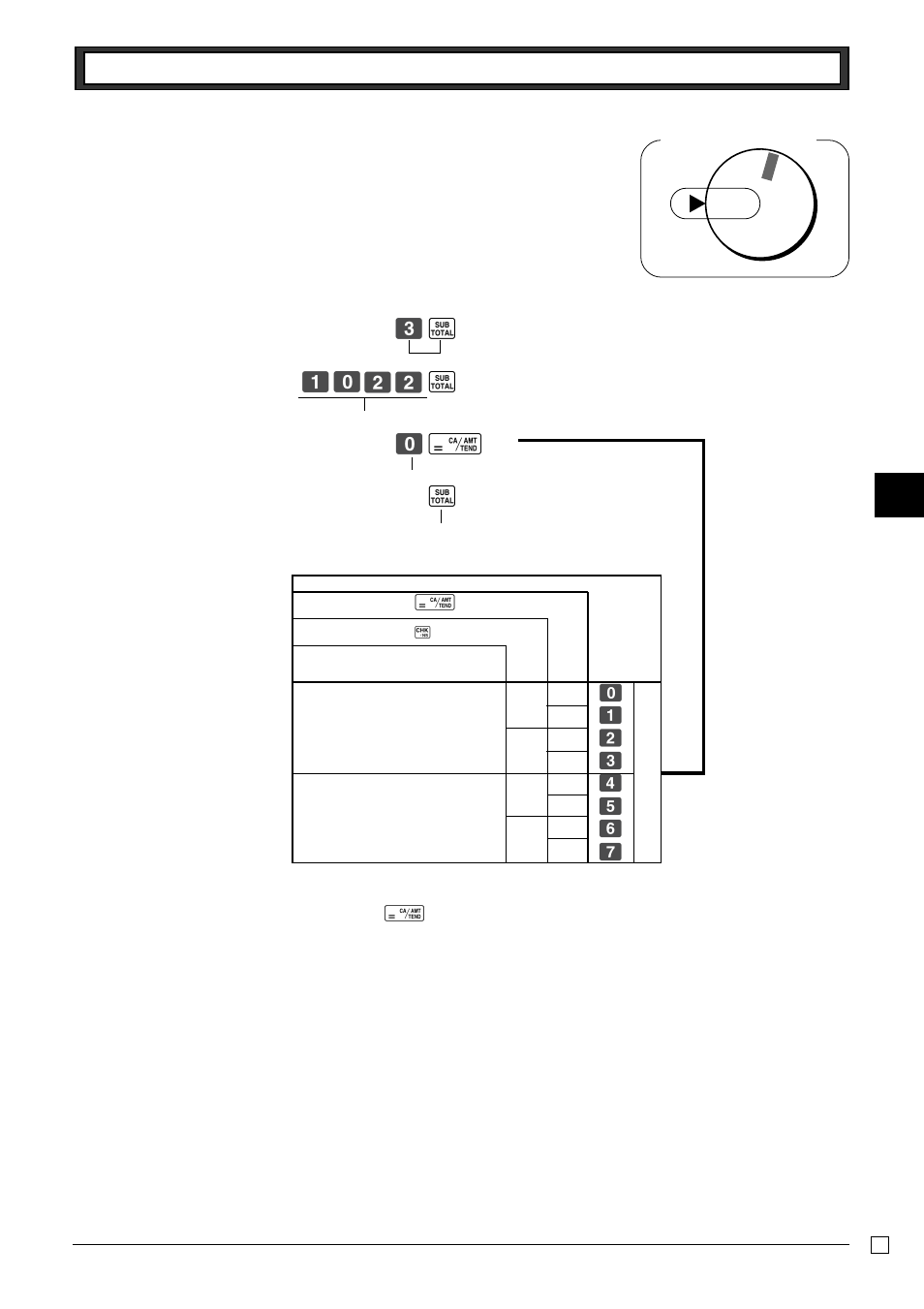 3 setting for calcula- tor operation, Ck z?xx k ? p k | Casio PCR-262 User Manual | Page 39 / 44