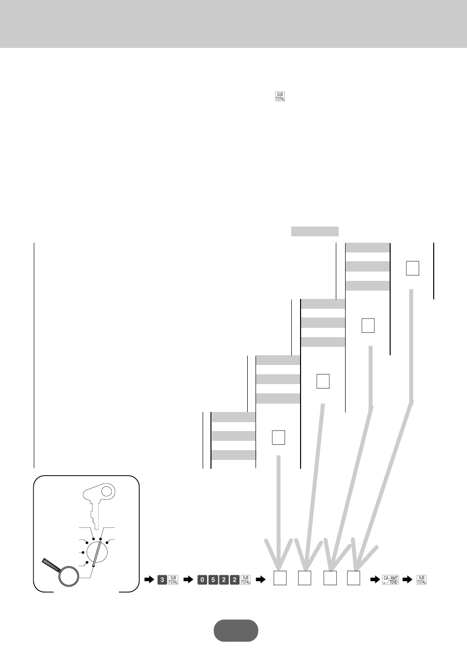 Convenient operations and setups, Programming general printing control | Casio PCR-360 User Manual | Page 56 / 88