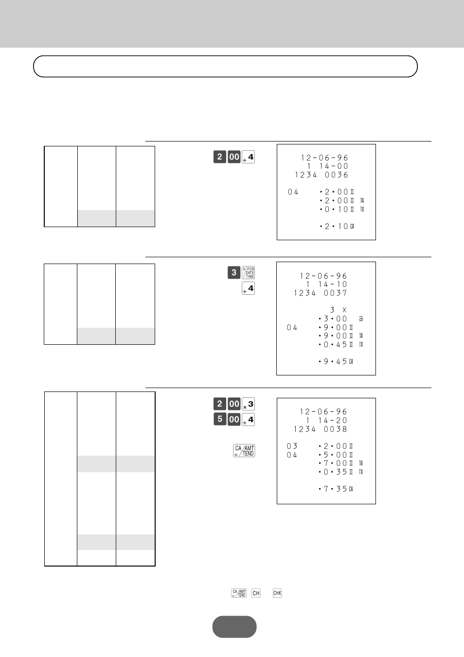 Single-item-sales for departments and plus, Convenient operations and setups, About the single-item-sales items | Casio PCR-360 User Manual | Page 60 / 88