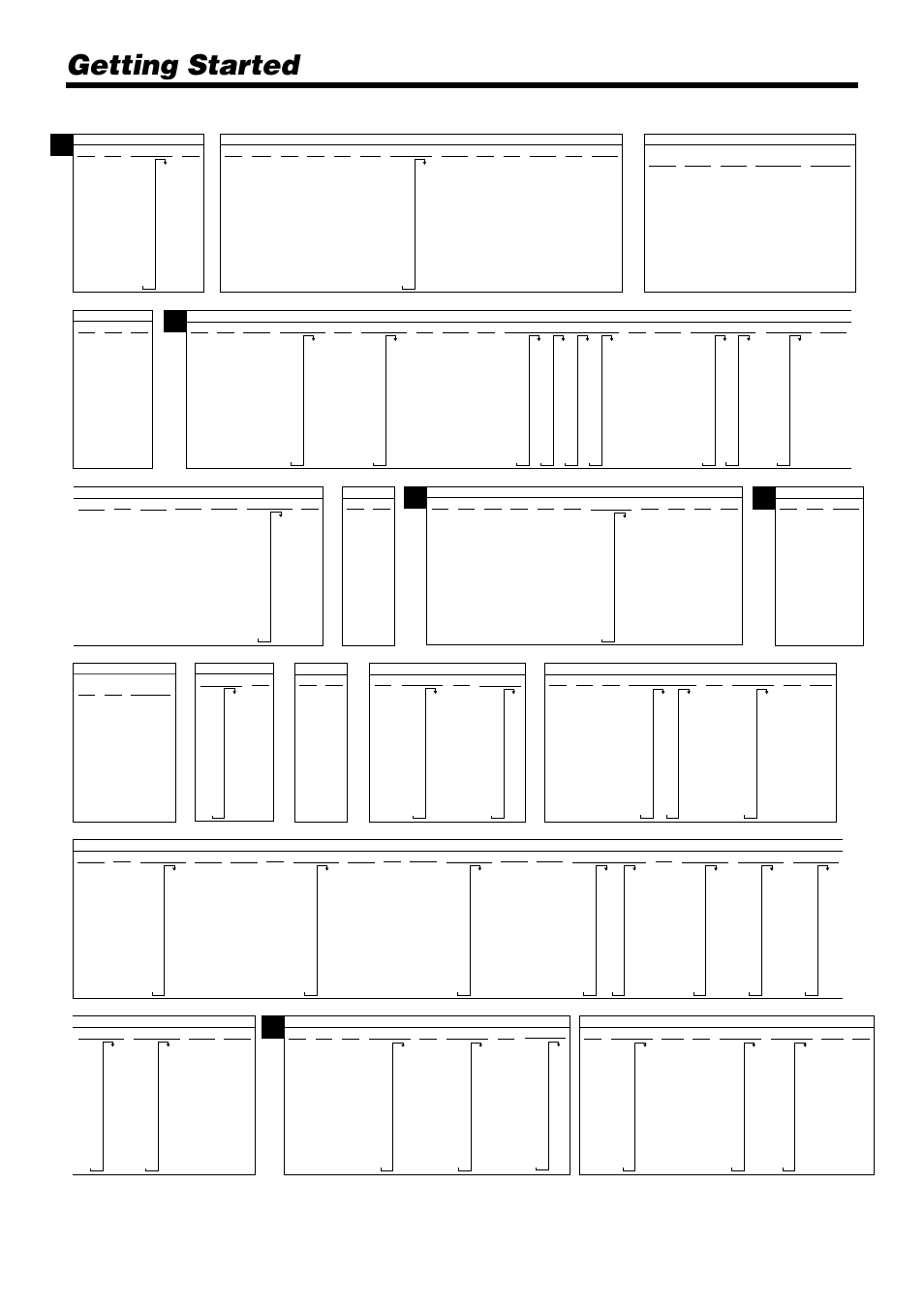 Getting started | Casio PCR-1000 User Manual | Page 16 / 96