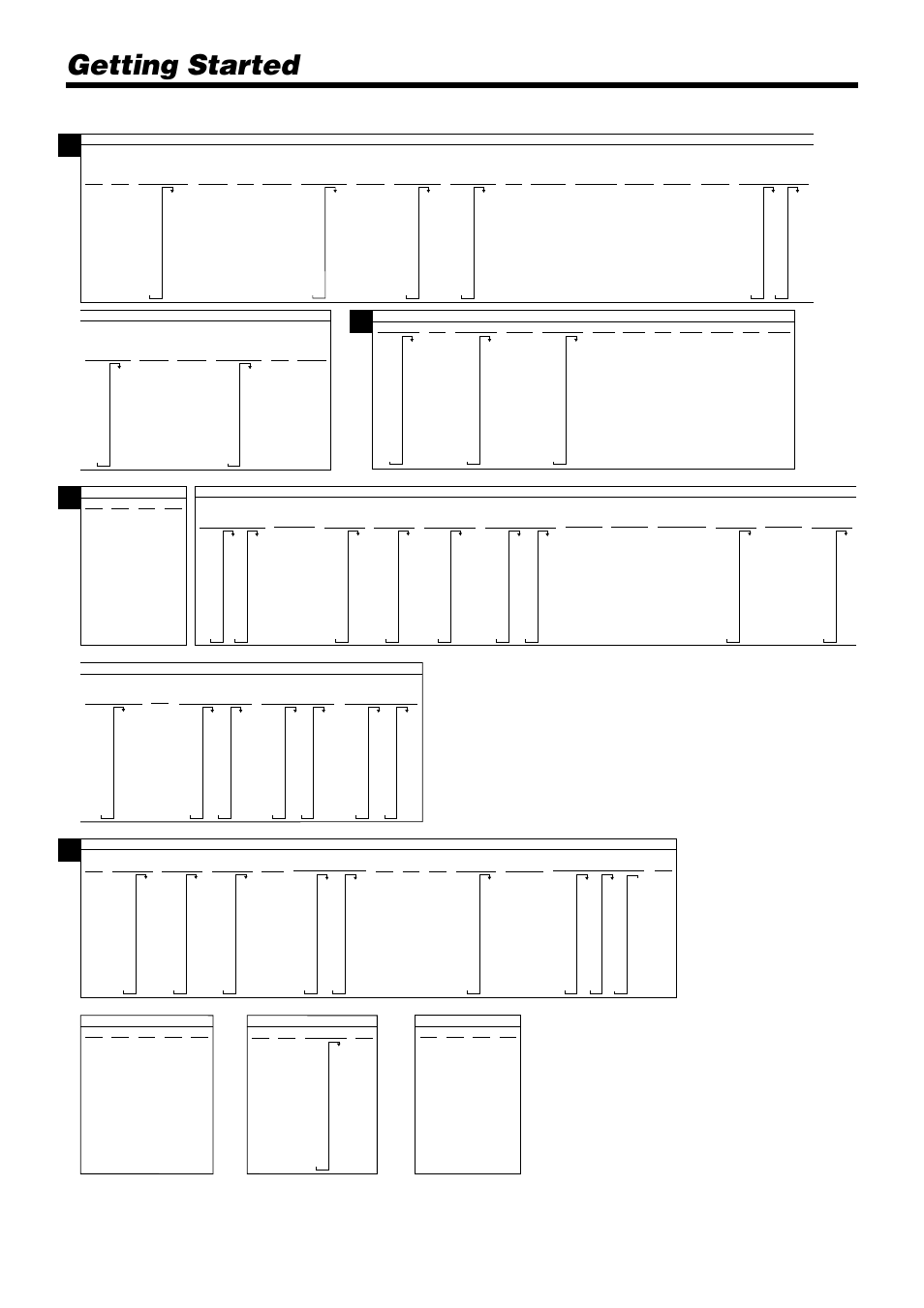 Getting started | Casio PCR-1000 User Manual | Page 18 / 96