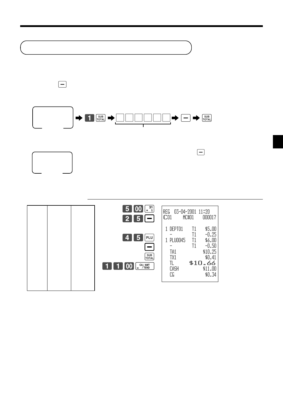 Preparing and using reductions | Casio PCR-1000 User Manual | Page 39 / 96