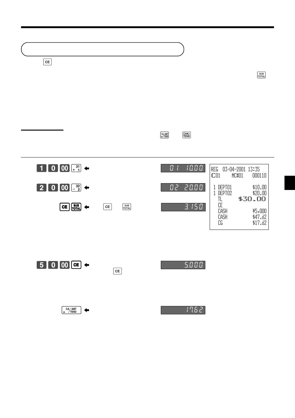 Currency exchange function, Advanced operations and setups, Registering foreign currency | Casio PCR-1000 User Manual | Page 51 / 96