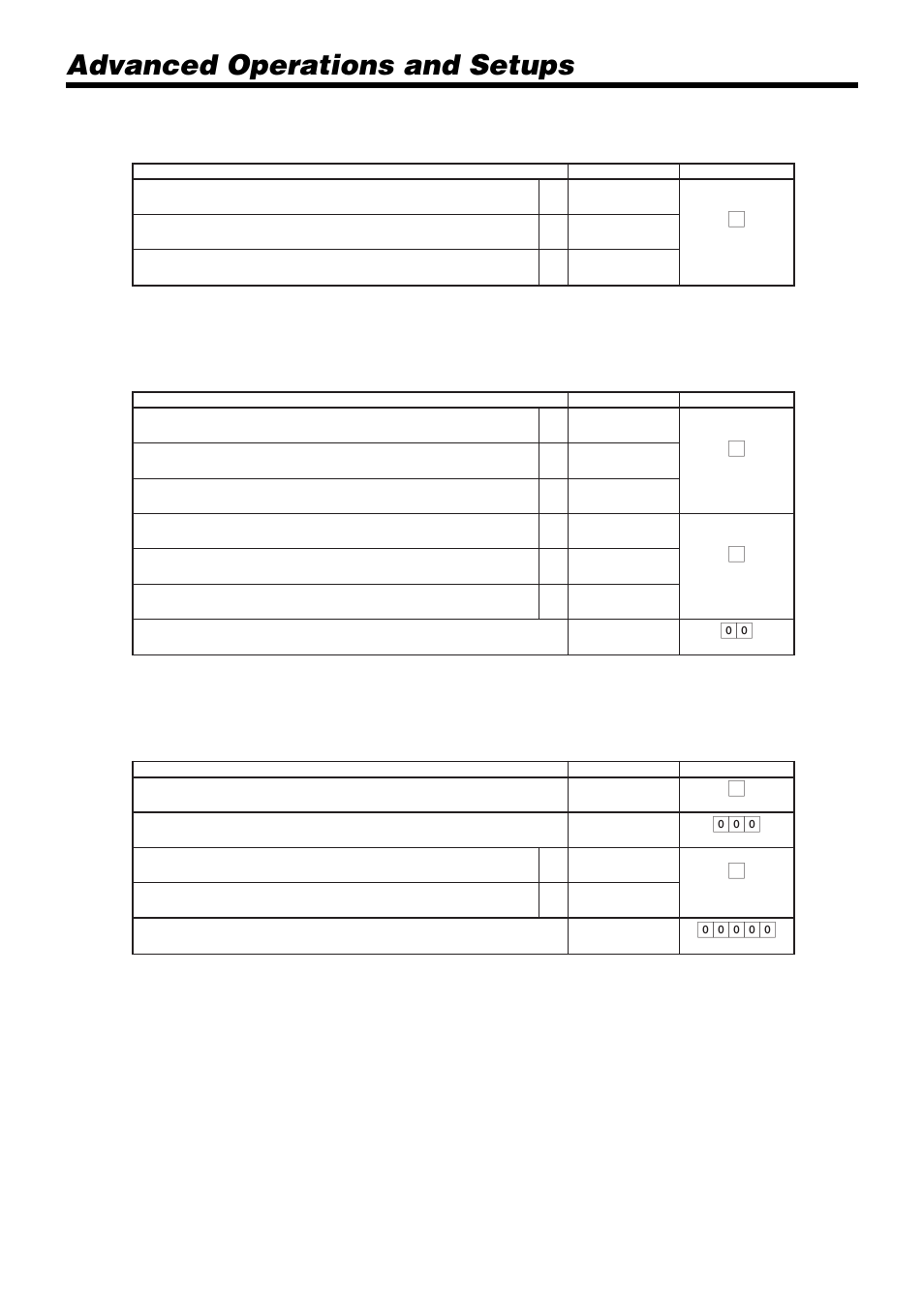 Advanced operations and setups, Address code 2122 | Casio PCR-1000 User Manual | Page 60 / 96