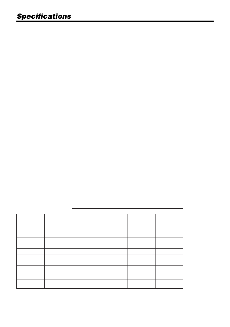 Specifications | Casio PCR-1000 User Manual | Page 92 / 96