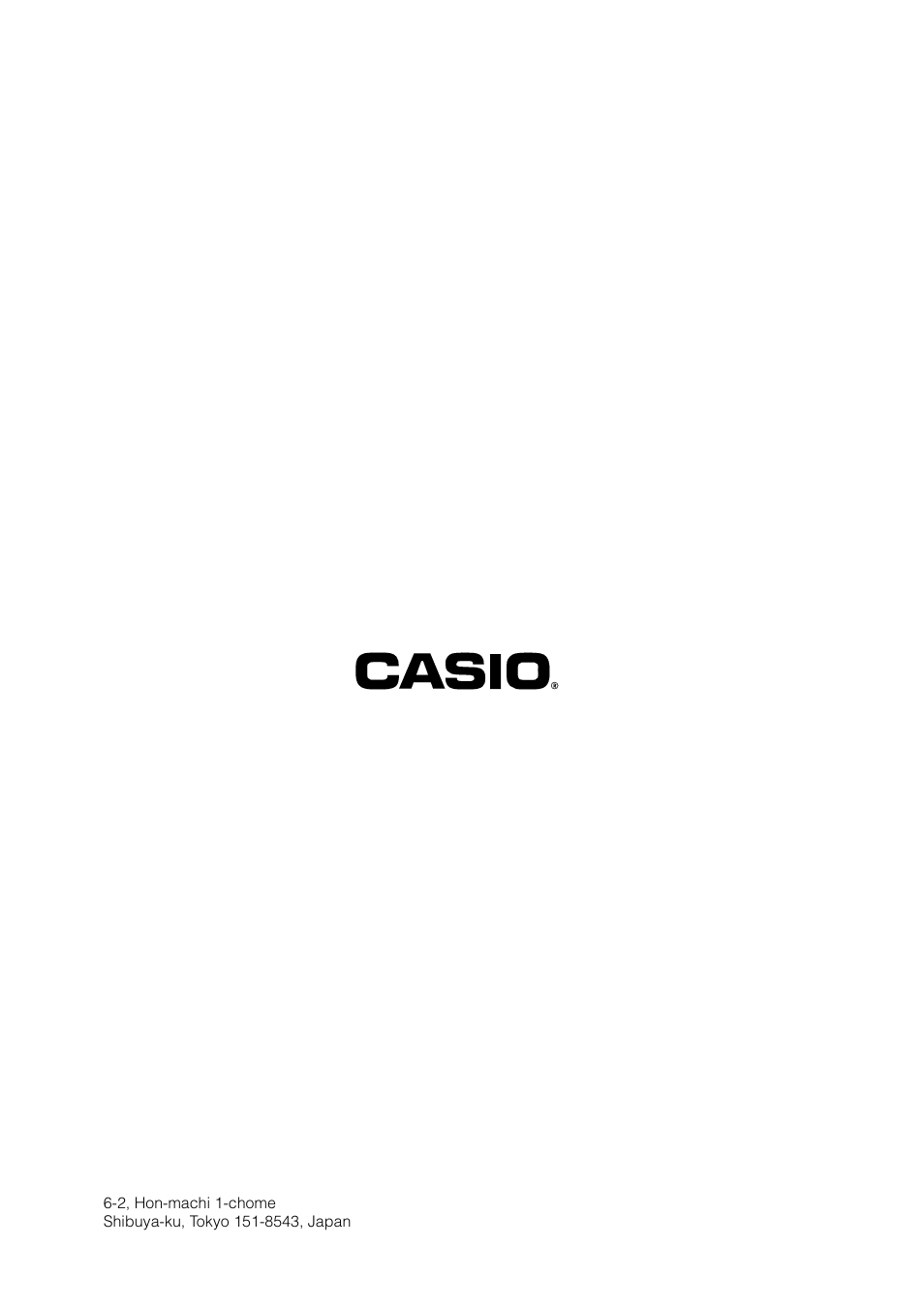 Casio PCR-1000 User Manual | Page 96 / 96