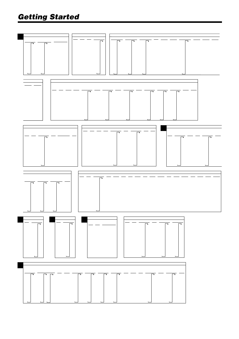 Getting started | Casio PCR-365A User Manual | Page 16 / 98