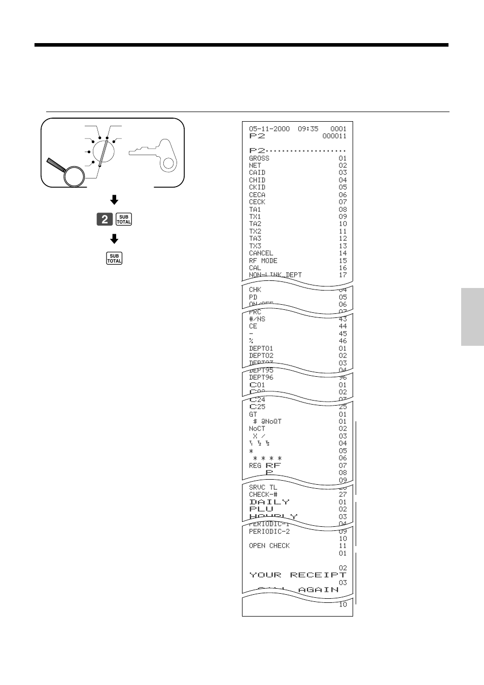 Convenient operations and setups, Mode switch | Casio PCR-365A User Manual | Page 85 / 98