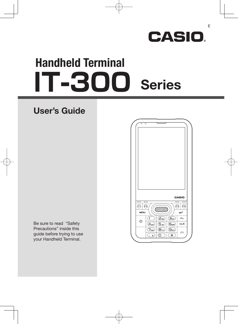 Casio IT-300 User Manual | 52 pages