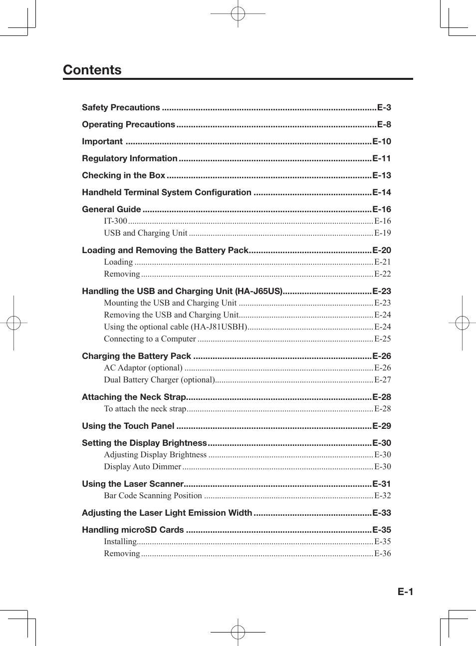 Casio IT-300 User Manual | Page 3 / 52