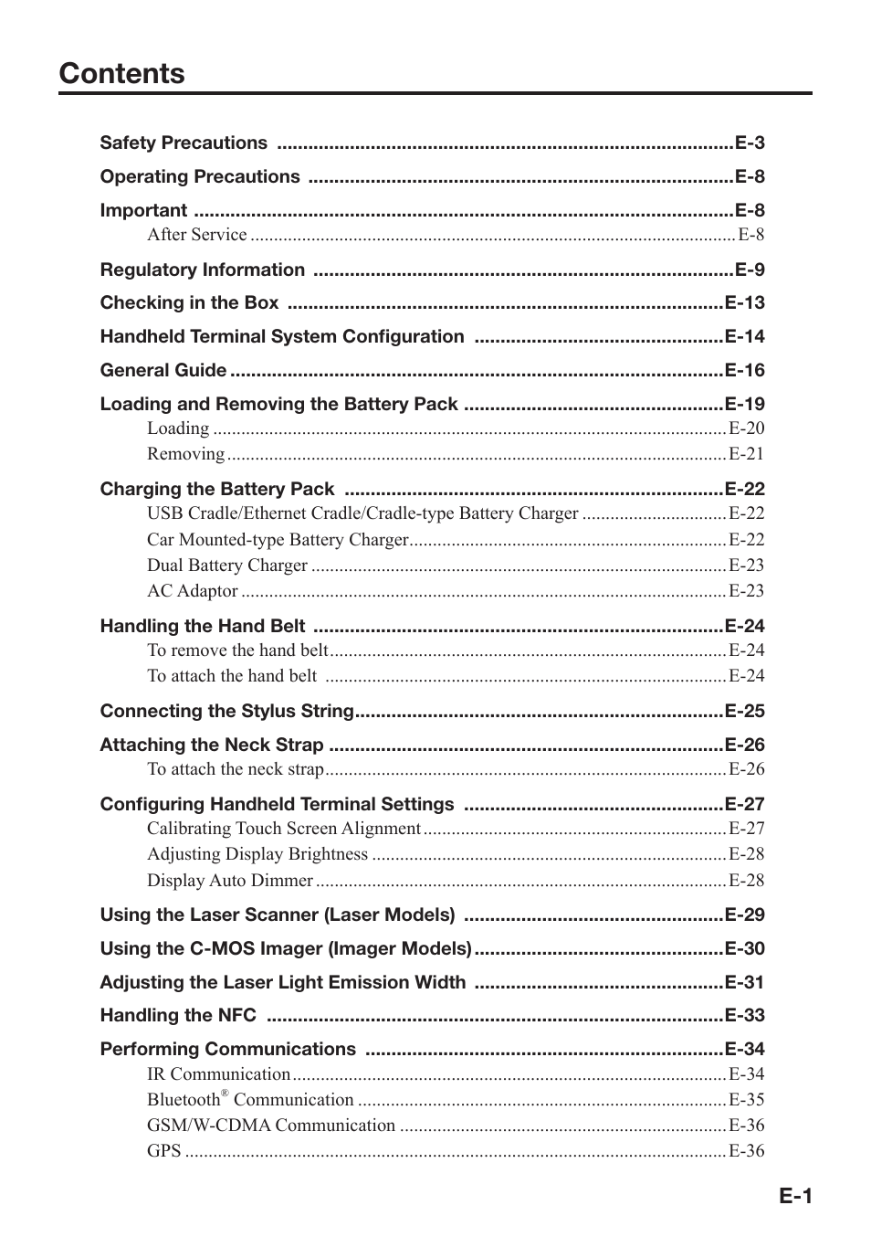 Casio IT-800 User Manual | Page 2 / 73