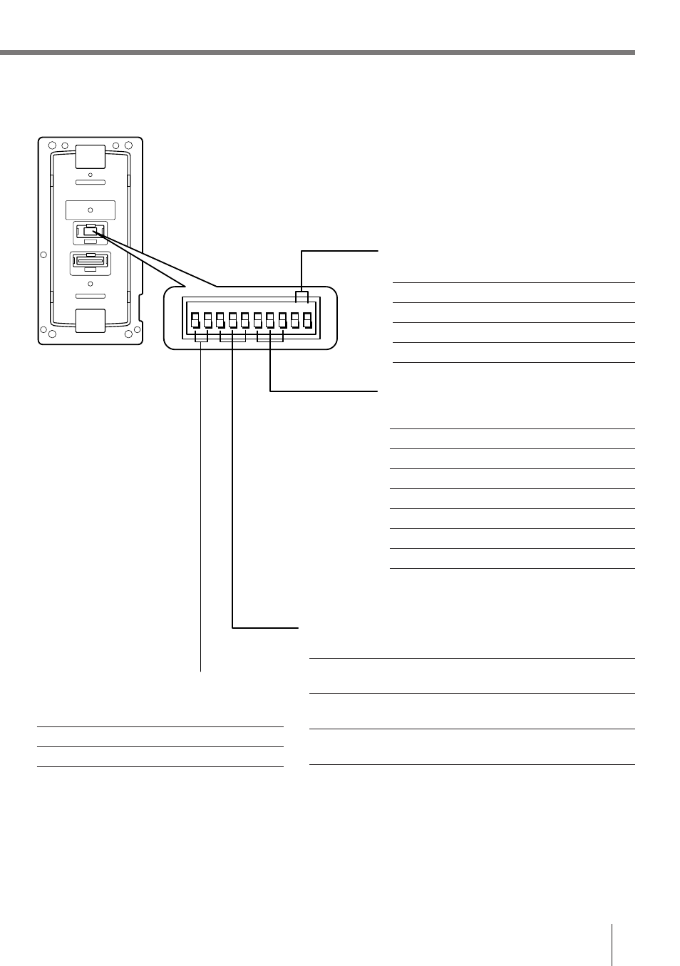 Dip switch settings, E-43 | Casio IT-2000D33E User Manual | Page 42 / 56