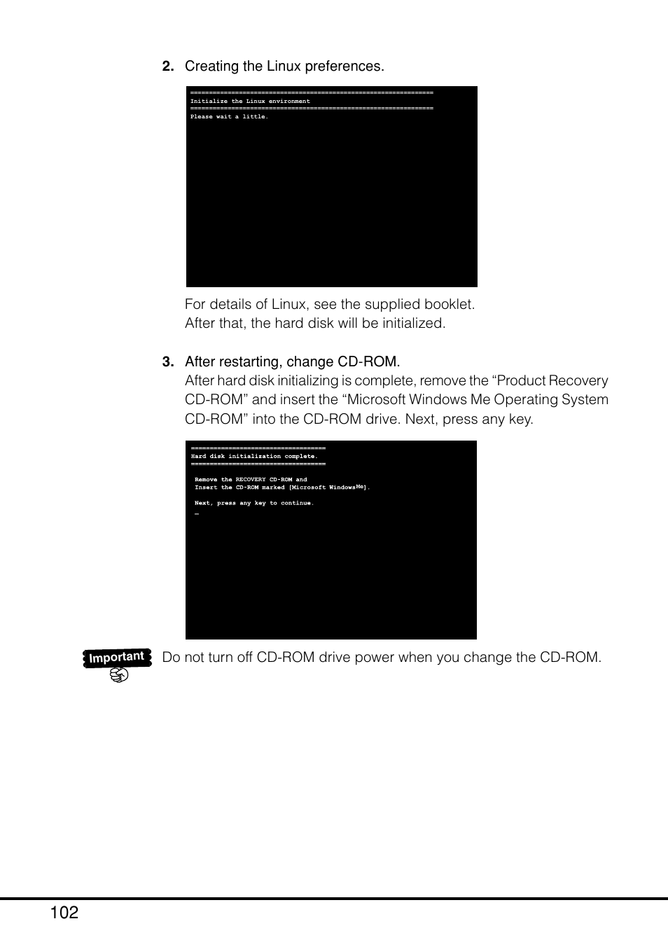 Creating the linux preferences | Casio MPC-205E User Manual | Page 104 / 145