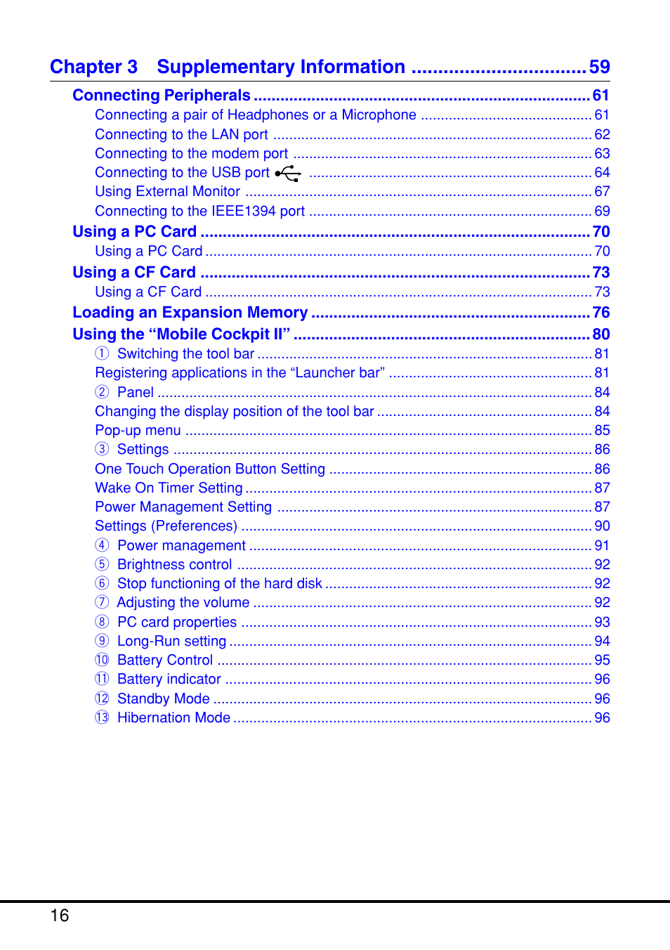 Chapter 3 supplementary information | Casio MPC-205E User Manual | Page 18 / 145