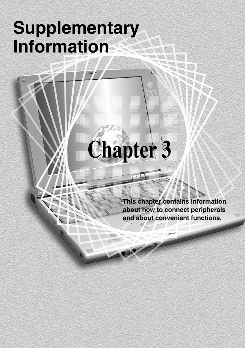 Chapter 3 supplementary information, Chapter 3, Supplementary information | Casio MPC-205E User Manual | Page 61 / 145