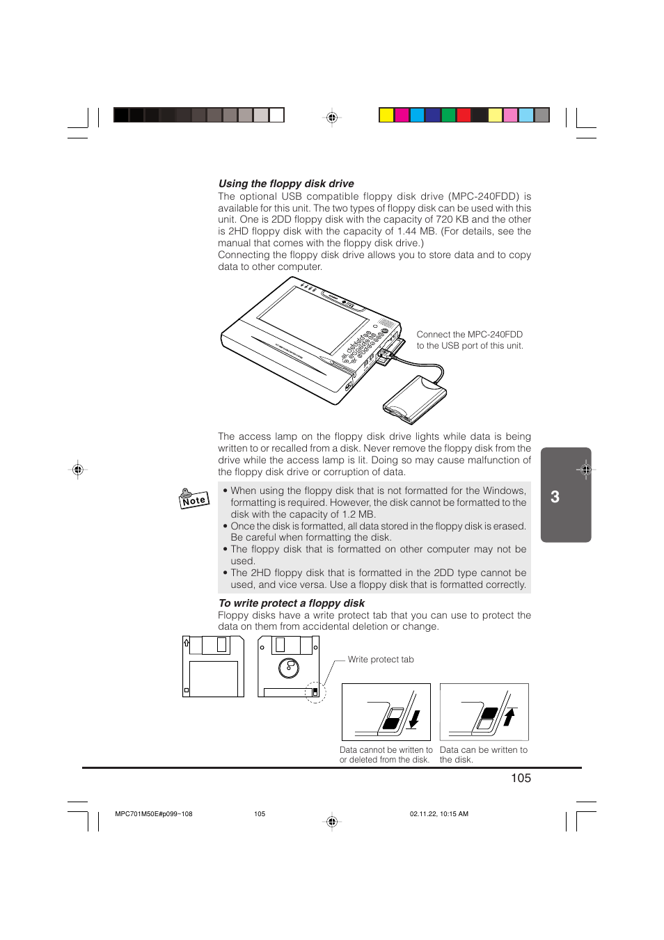 Casio MPC-701 User Manual | Page 107 / 160