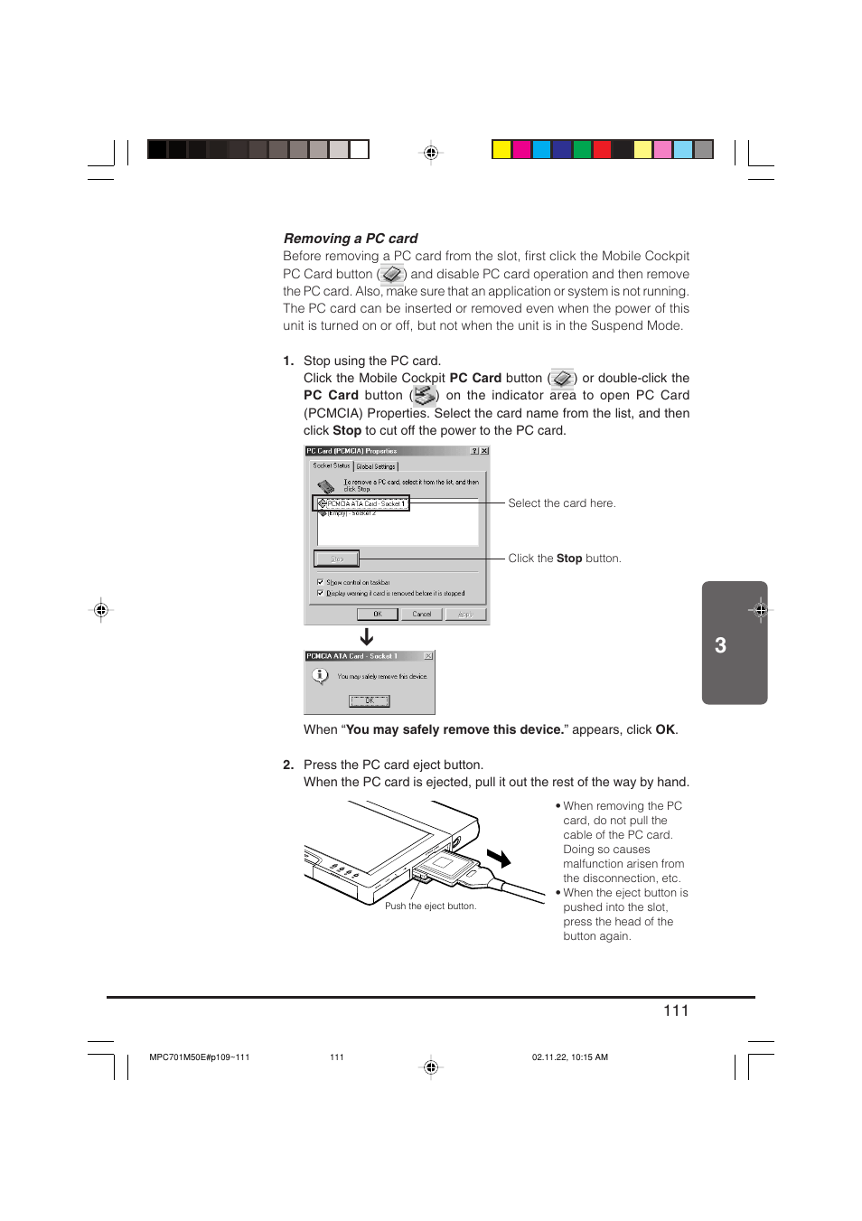 Casio MPC-701 User Manual | Page 113 / 160