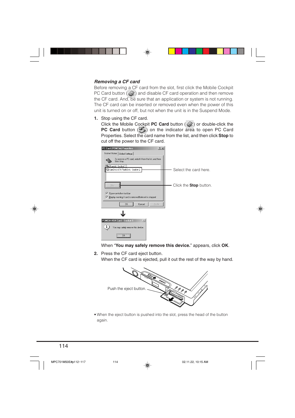 Casio MPC-701 User Manual | Page 116 / 160