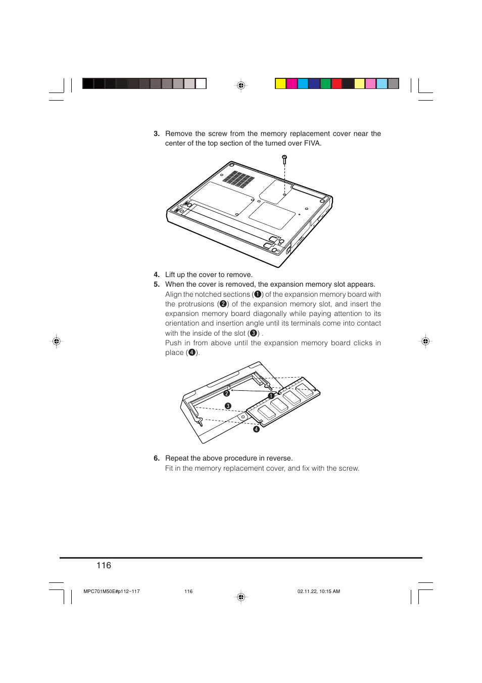 Casio MPC-701 User Manual | Page 118 / 160