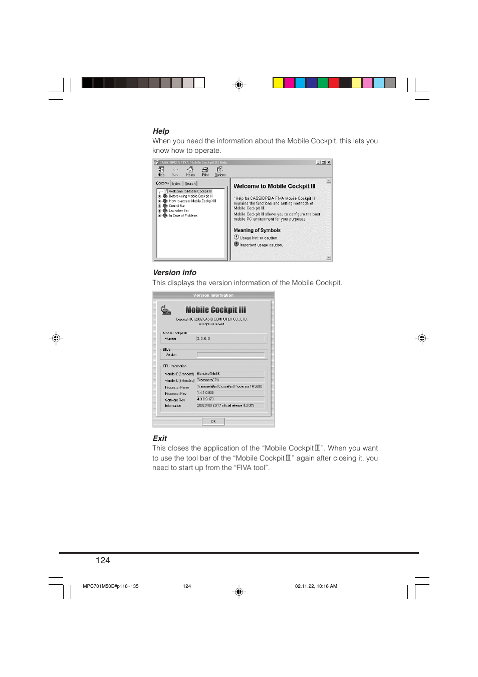 Casio MPC-701 User Manual | Page 126 / 160