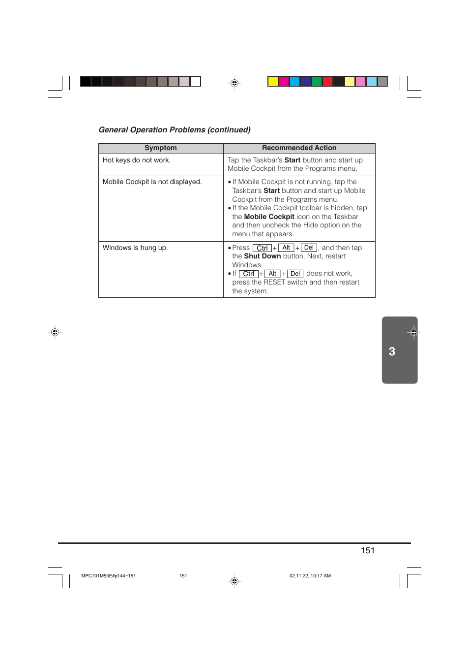 Casio MPC-701 User Manual | Page 153 / 160