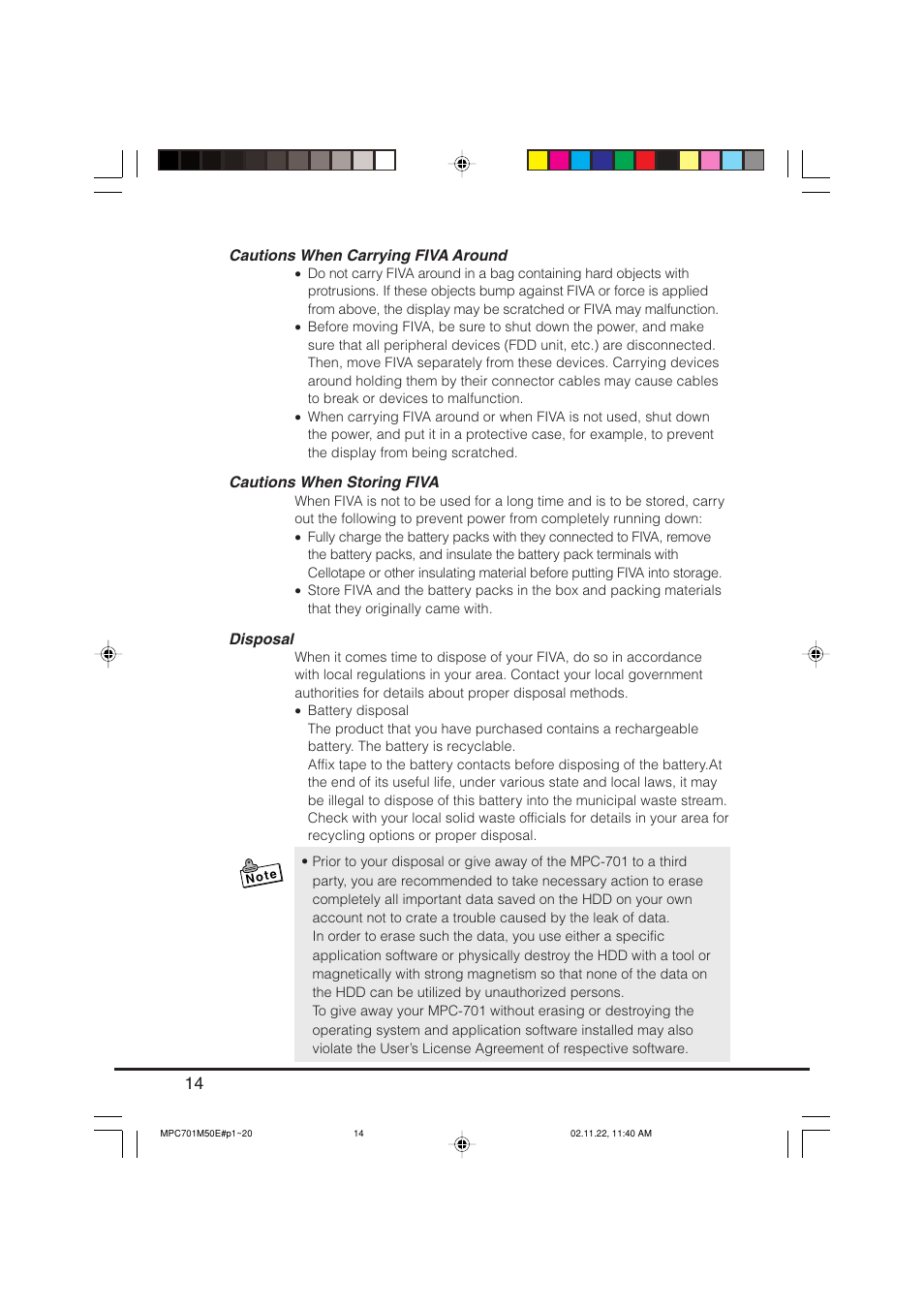 Casio MPC-701 User Manual | Page 16 / 160