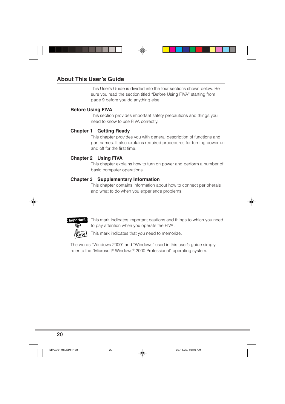 About this user's guide, About this user’s guide | Casio MPC-701 User Manual | Page 22 / 160