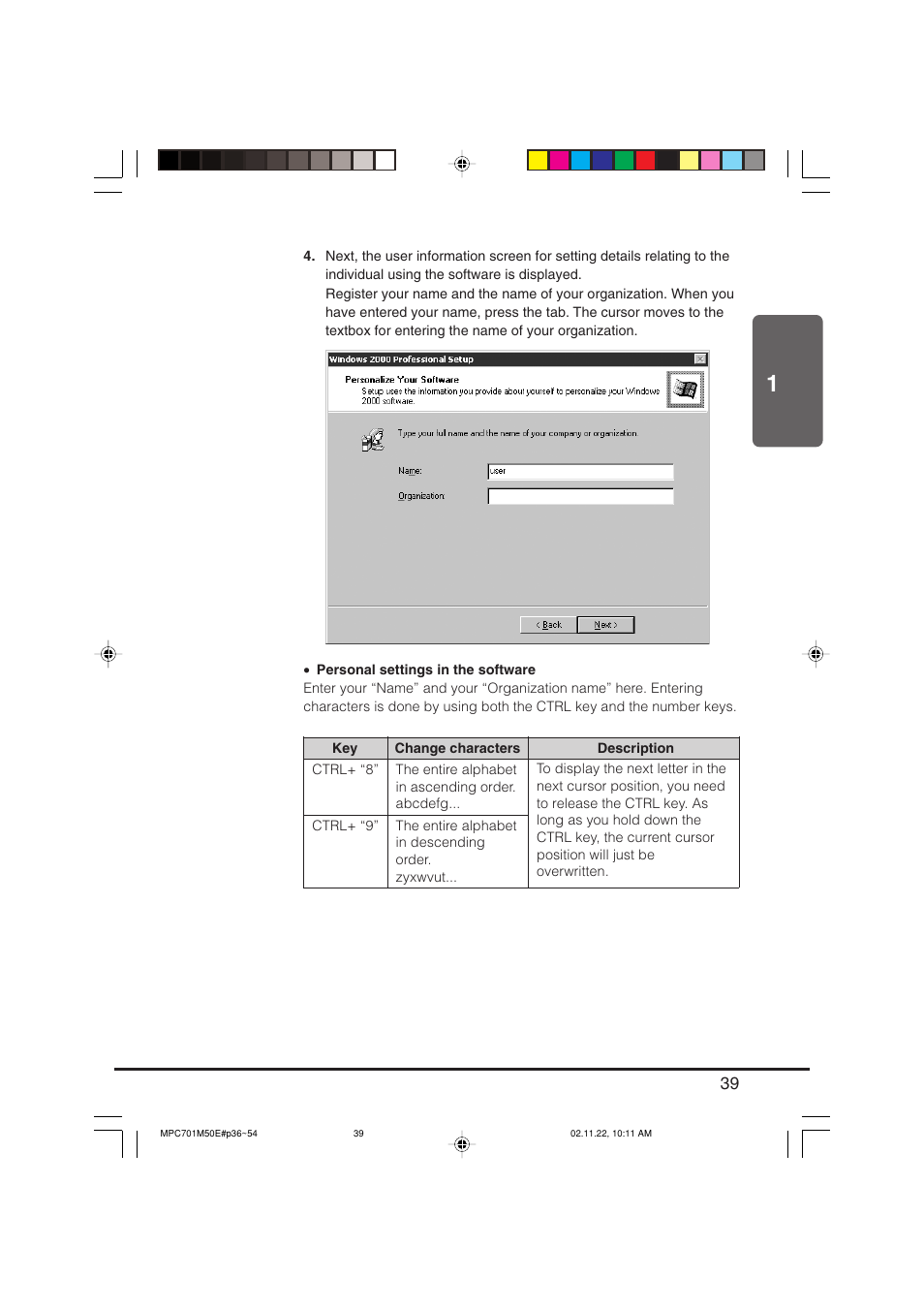 Casio MPC-701 User Manual | Page 41 / 160