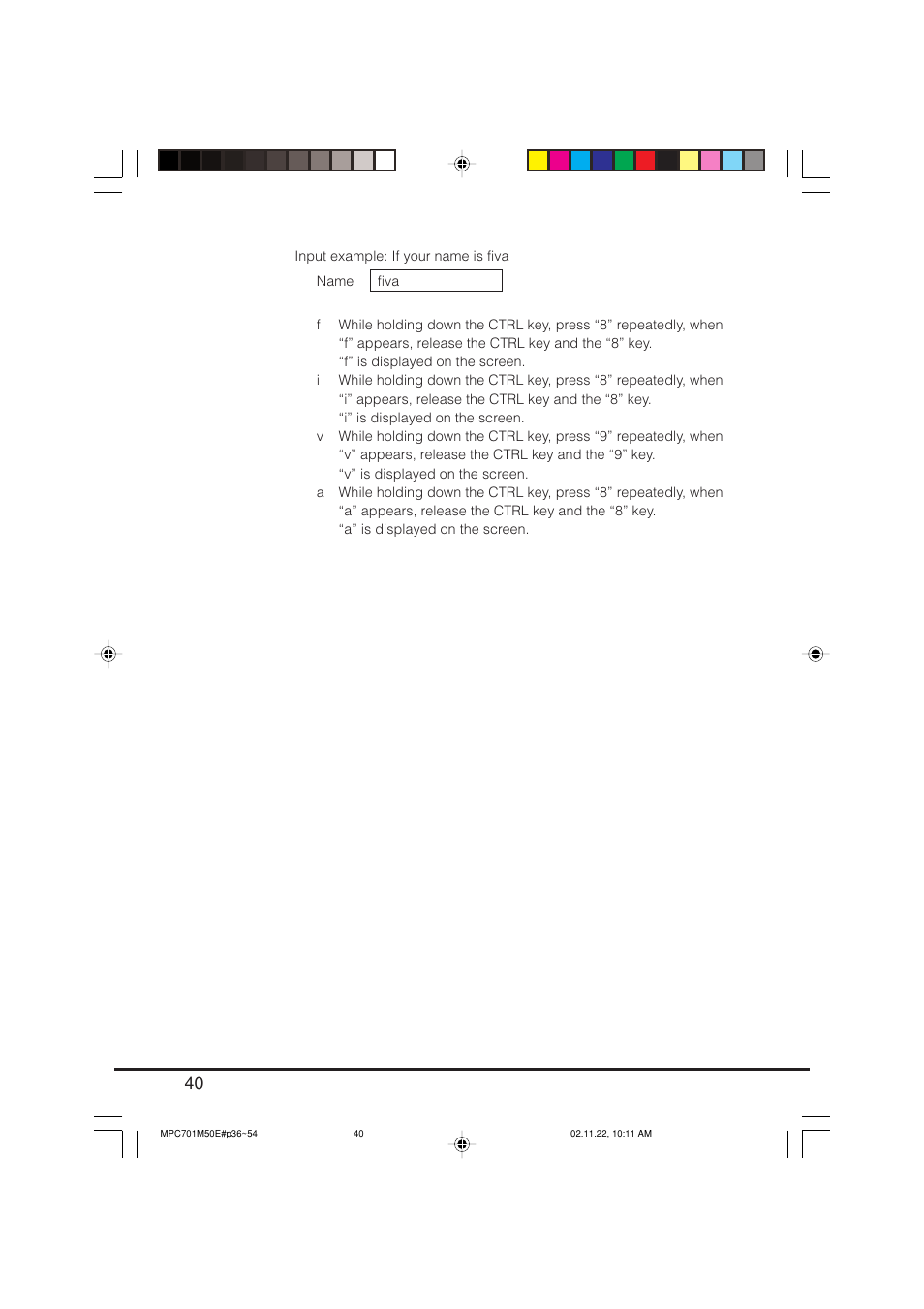 Casio MPC-701 User Manual | Page 42 / 160