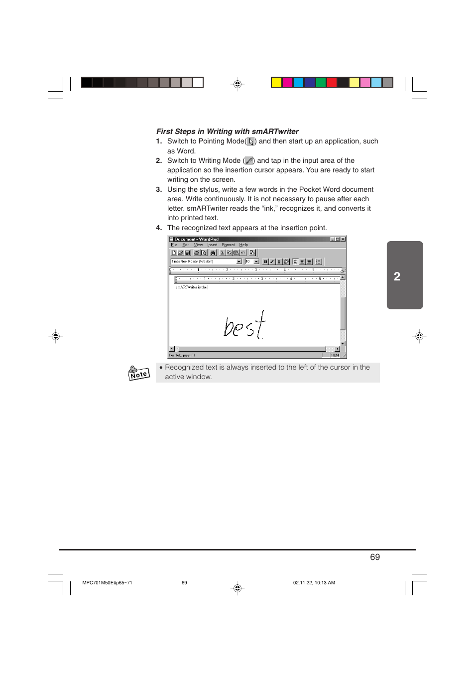 Casio MPC-701 User Manual | Page 71 / 160