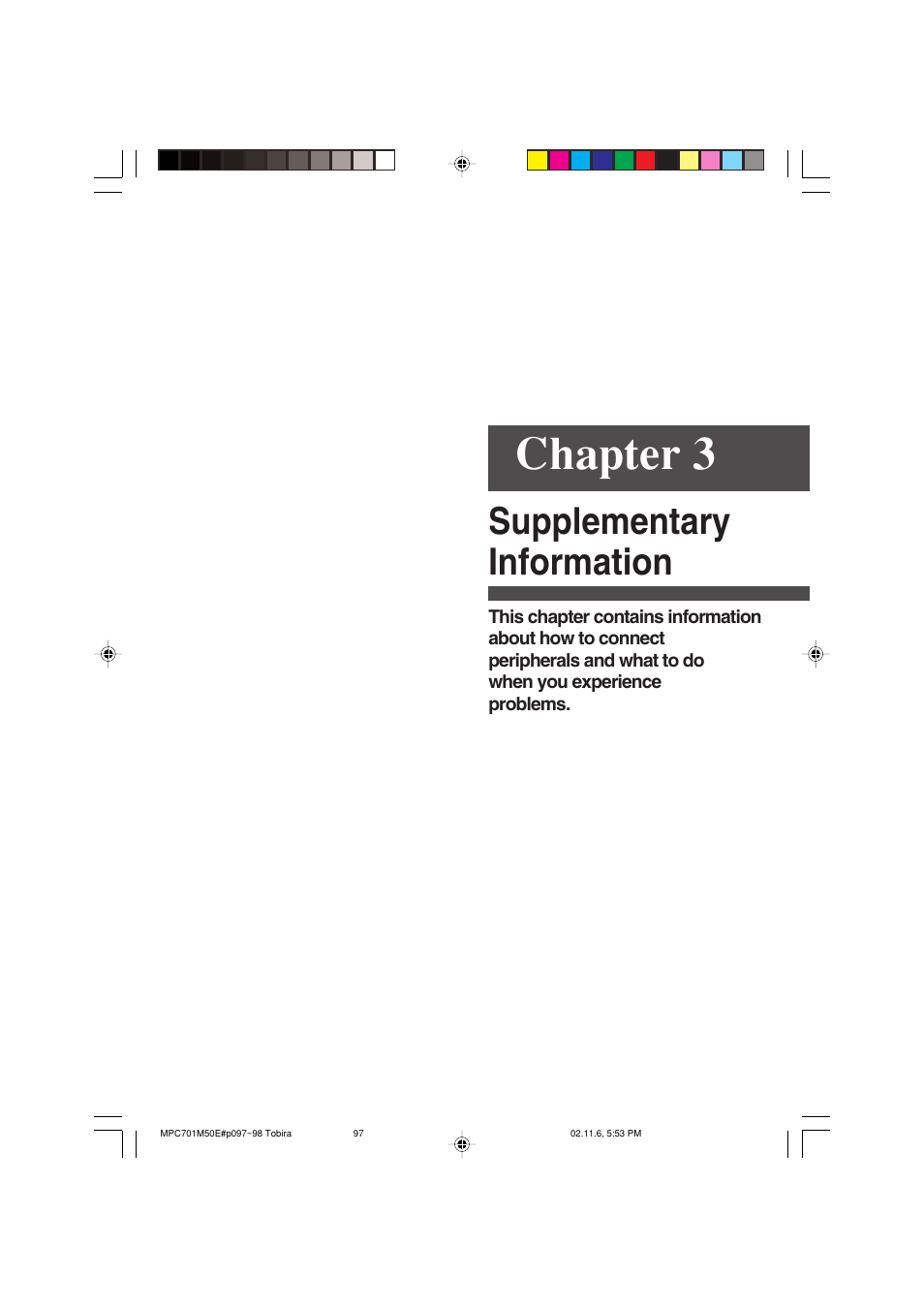 Chapter 3 supplementary information, Chapter 3, Supplementary information | Casio MPC-701 User Manual | Page 99 / 160