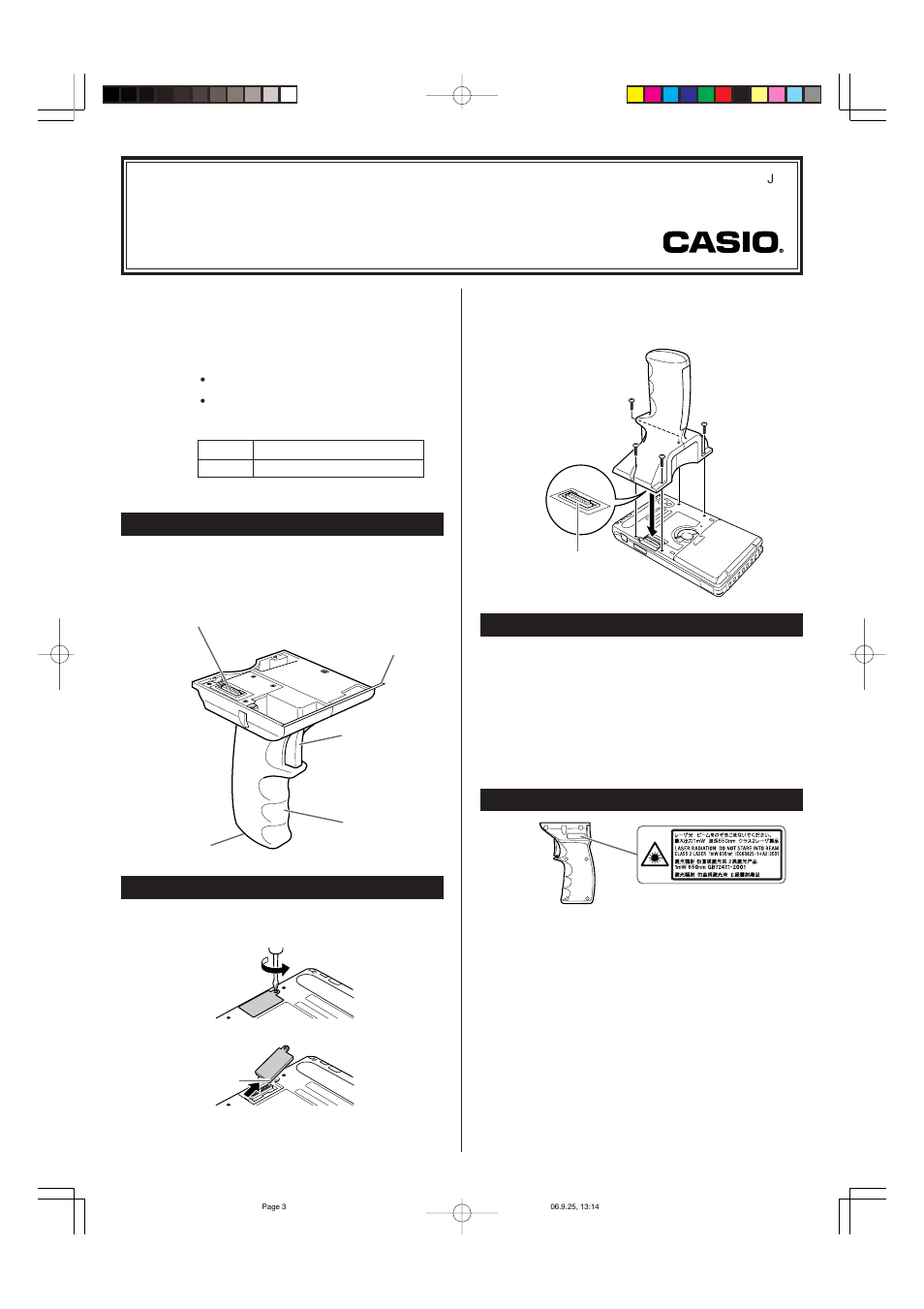 Casio HA-D51TG User Manual | Page 2 / 4
