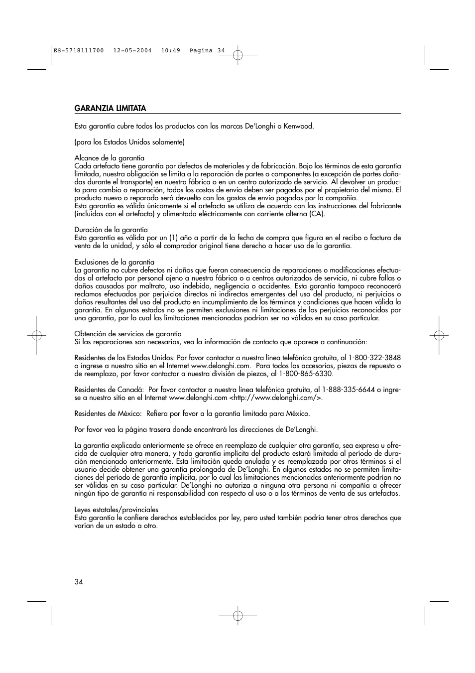 DeLonghi EO1200 Series User Manual | Page 23 / 46