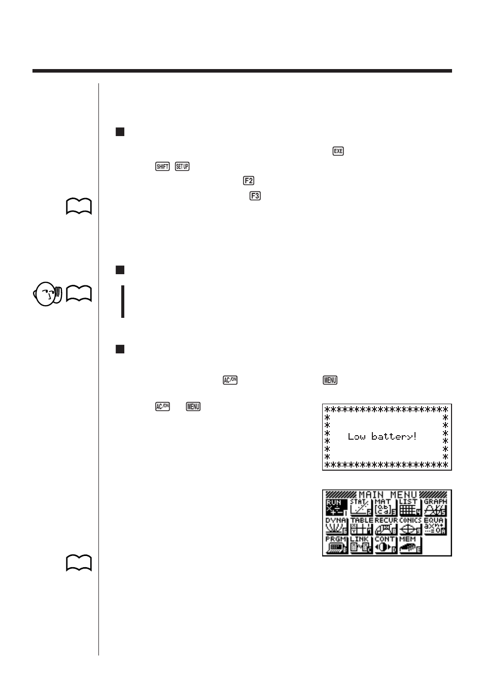 When you keep having problems | Casio fx-9750G Getting Acquainted User Manual | Page 43 / 43