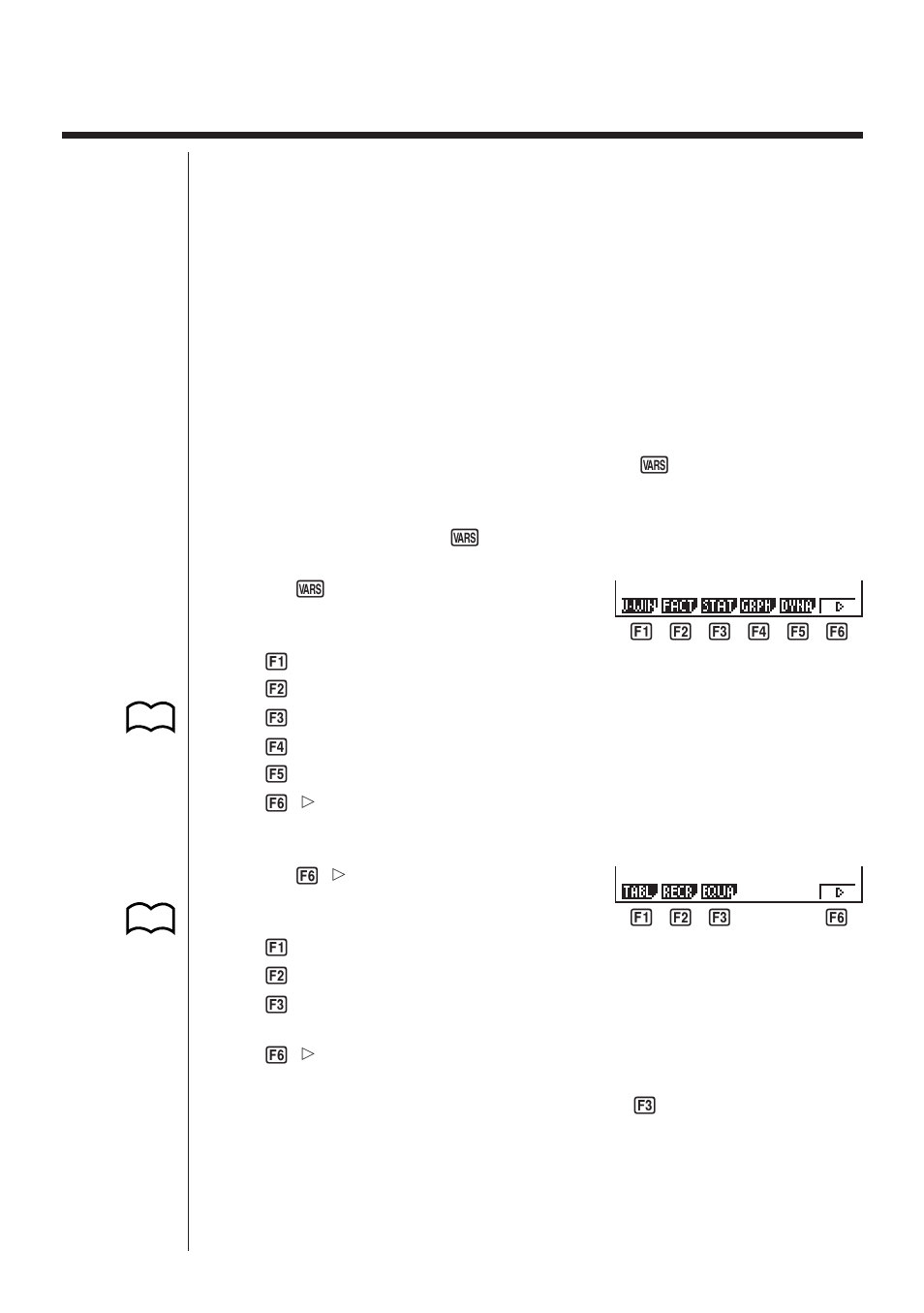 4 variable data (vars) menu | Casio fx-9750G Basic Operation User Manual | Page 19 / 29