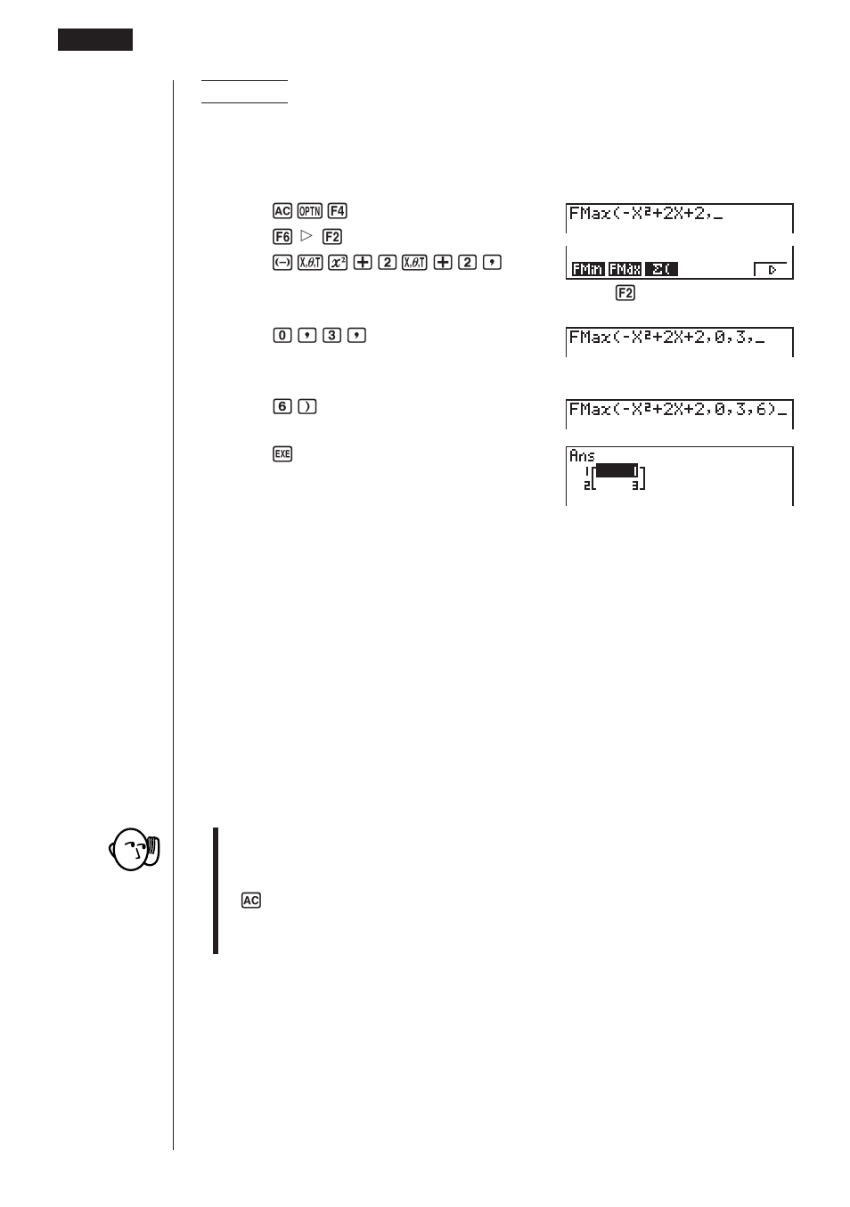 Casio fx-9750G Differential/Quadratic Differential, Integration, Value User Manual | Page 14 / 16