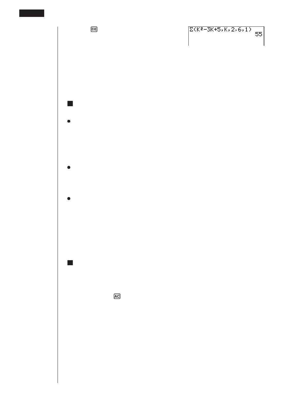 Kσ calculation applications, Kσ calculation precautions | Casio fx-9750G Differential/Quadratic Differential, Integration, Value User Manual | Page 16 / 16
